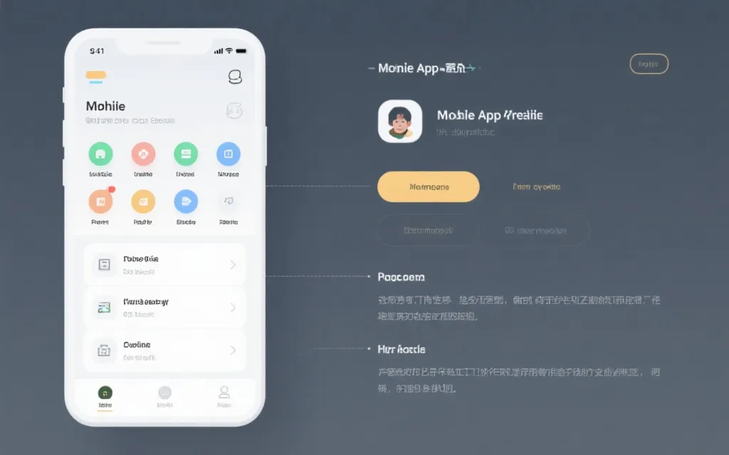 用户界面布局示意